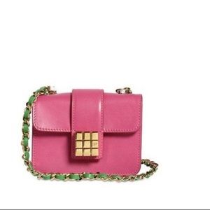 DSQUARED cable chain shoulder bag/clutch